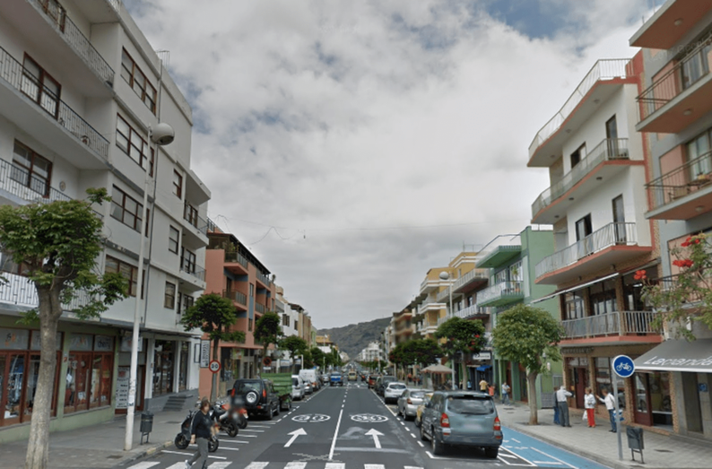 Imagen de archivo de la Avenida Enrique Mederos, en Los Llanos de Aridane (Foto Google Maps)